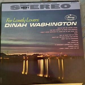 Dinah Washington Vinyl Record